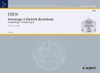 Hommage à Dietrich Buxtehude: Toccatenfuge. Orgel. (Edition Schott) Sheet Music