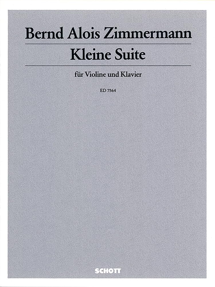 Kleine Suite: Violine und Klavier. Sheet Music