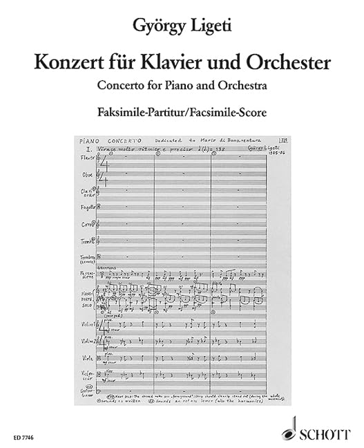 Konzert: für Klavier und Orchester. Klavier und Orchester. Sheet Music
