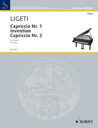 Capriccio No. 1 · Invention · Capriccio No. 2: piano. Sheet Music