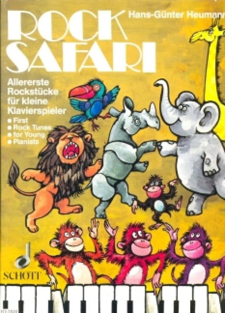 Rock Safari: Allererste Rockstücke für kleine Klavierspieler. Klavier. (Easy Piano Music) Sheet Music
