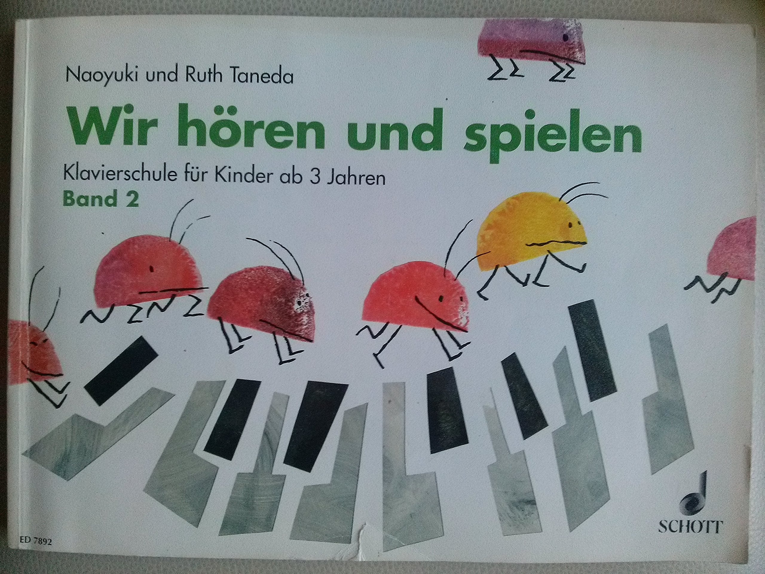 Wir hören und spielen: Ein Weg zum absoluten Gehör. Band 2. Klavier. Sheet Music