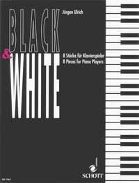Black & White: Eight Pieces for Piano playing. piano. book