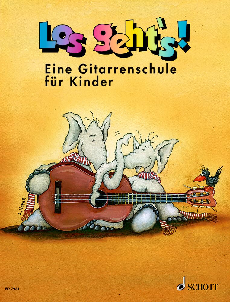 Los geht's!: Eine Gitarrenschule für Kinder. Gitarre. Schülerheft. Education & Training