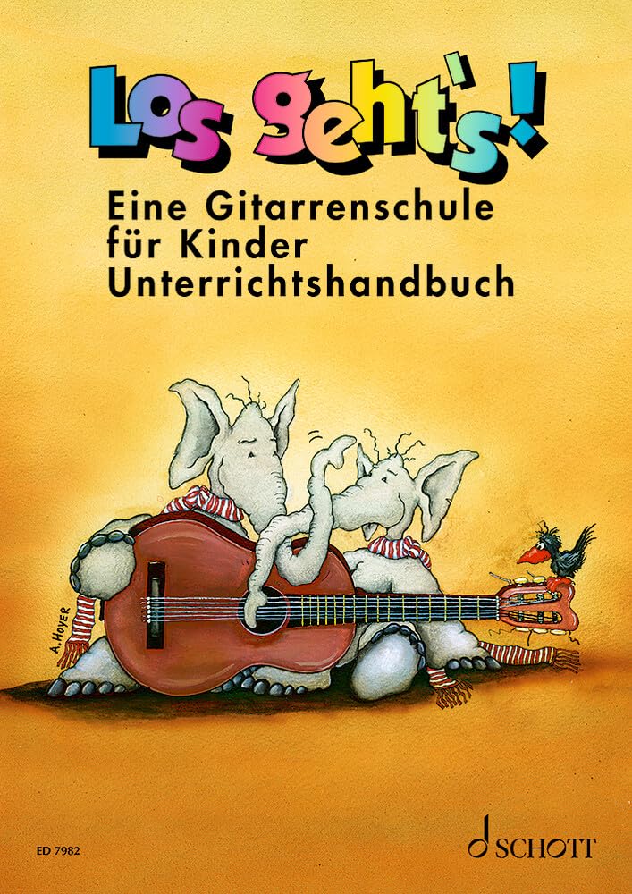 Los geht's!: Eine Gitarrenschule für Kinder für den Einzel- und Gruppenunterricht. Gitarre. Lehrerband. Education & Training