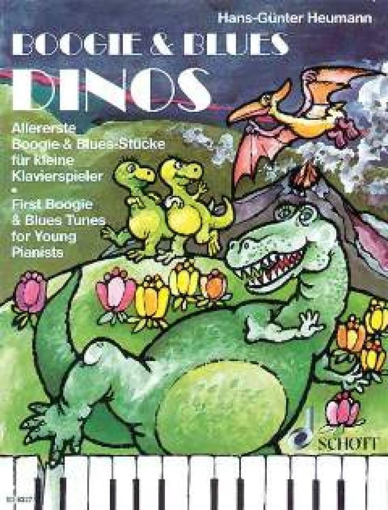 Boogie & Blues Dinos: Allererste Boogie & Blues-Stücke für kleine Klavierspieler. Klavier. (Easy Piano Music) Arts & Music