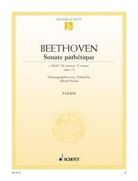 Sonate pathétique Ut mineur: op. 13. piano. Sheet Music
