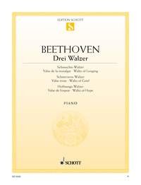 Three Waltzes: Waltzes of Longing, Grief and Hope. piano. Sheet Music