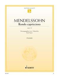 Rondo capriccioso: op. 14. piano. Sheet Music
