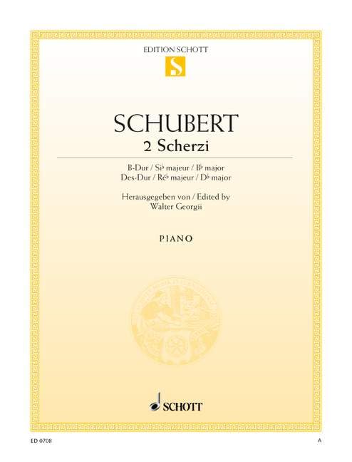 Scherzo Sib Maj./Scherzo Réb Maj. - Piano book