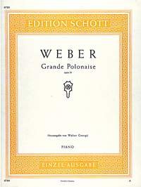 Grande Polonaise E flat Major: op. 21. piano. book