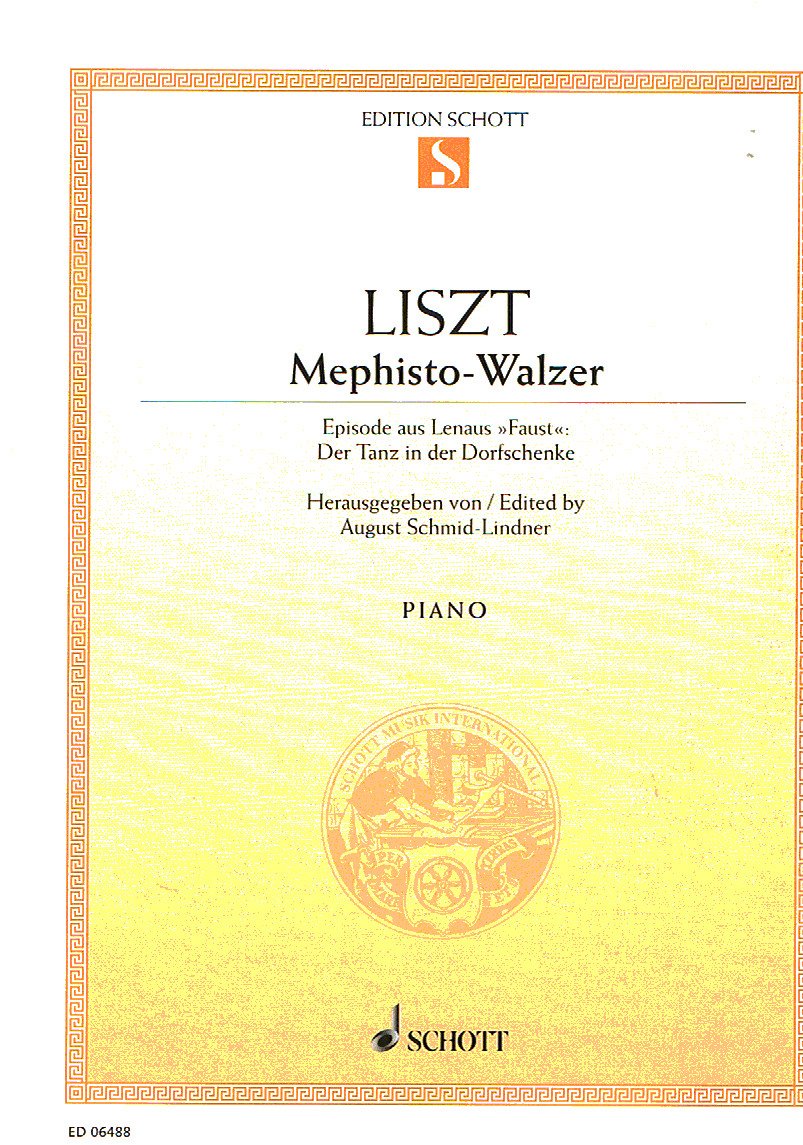 Mephisto Waltz: Episode from Lenau's "Faust": "Der Tanz in der Dorfschenke". piano. book