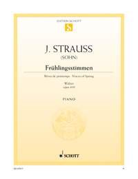 Frühlingsstimmen: Waltz. op. 410. piano. Sheet Music