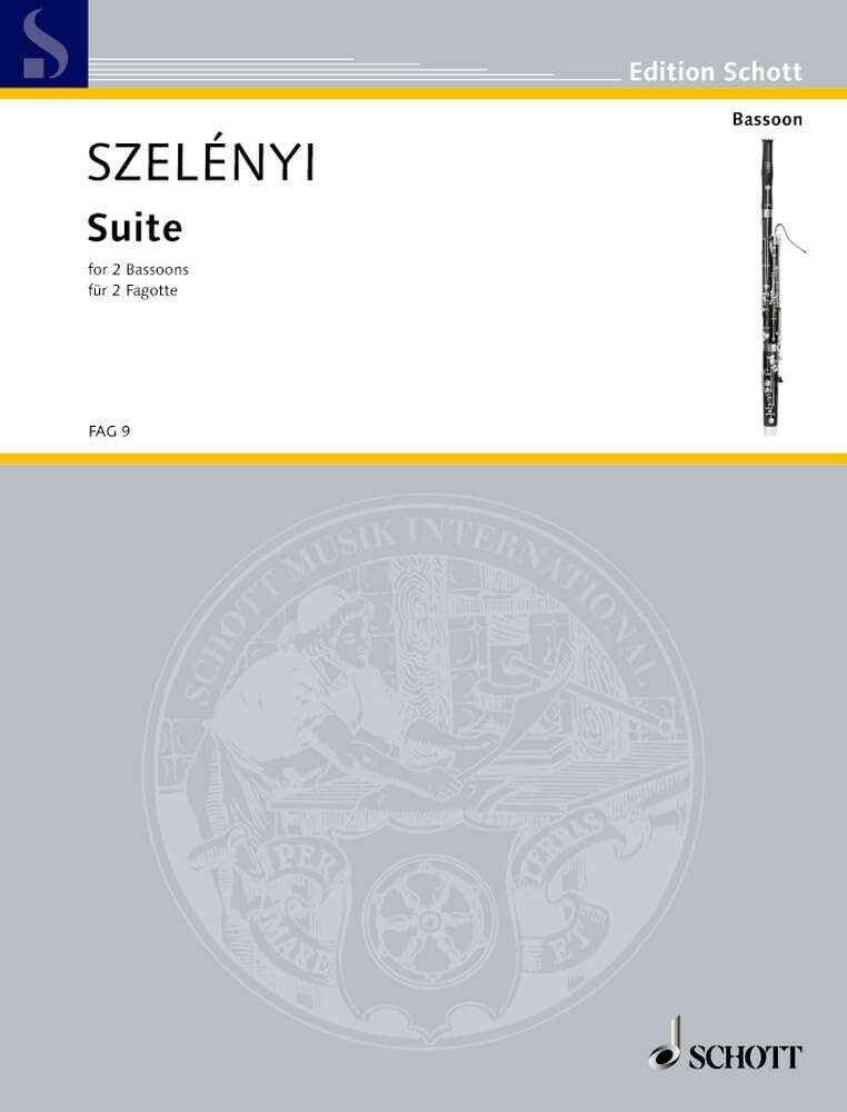 Suite: 2 Fagotte. (Edition Schott) Sheet Music