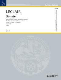 Sonata C major: op. 1/2. flute (violin) and basso continuo. Sheet Music