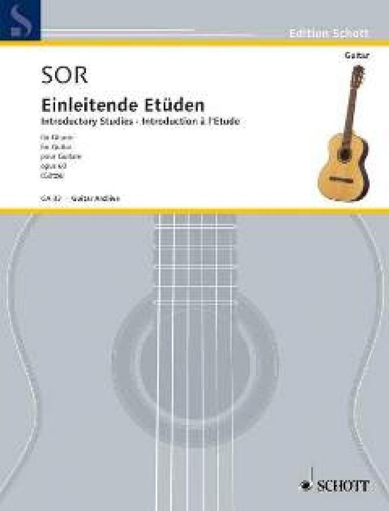 Etudes Op.60 (Einleitende etüden)-Rév.Götze - Guitare: op. 60. guitar. Sheet Music