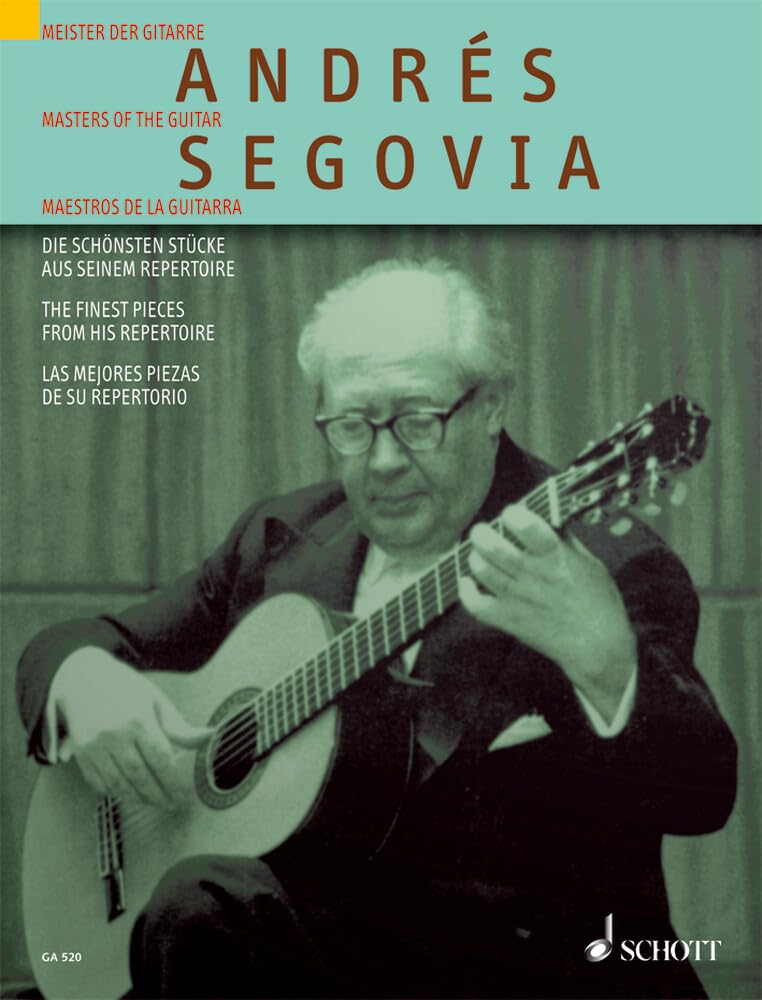 Andrés Segovia: Die schönsten Stücke aus seinem Repertoire. Gitarre. (Gitarren-Archiv) Sheet Music