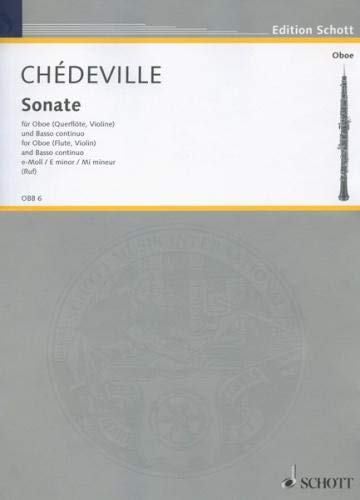 Sonata in E minor: from Op. 7. oboe (violin, flute) and basso continuo. Arts & Music