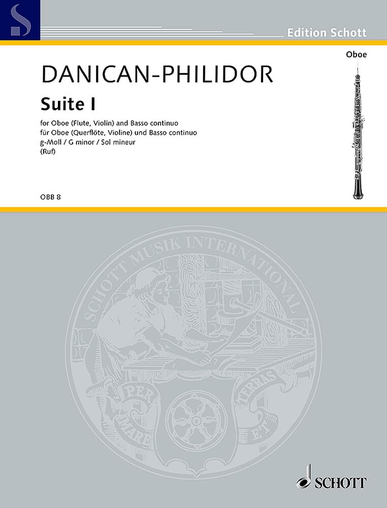 Suite I g-Moll: Oboe (Flöte, Violine) und Basso continuo. (Oboen Bibliothek) Sheet Music