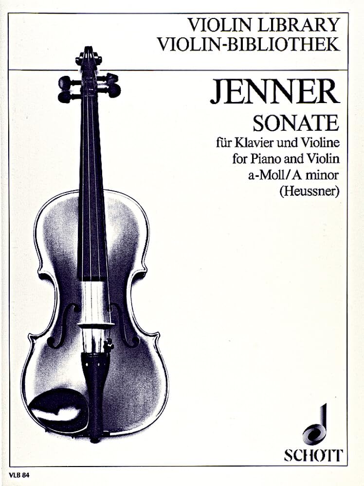 Sonate a-Moll: Violine und Klavier. (Violin-Bibliothek) Sheet Music