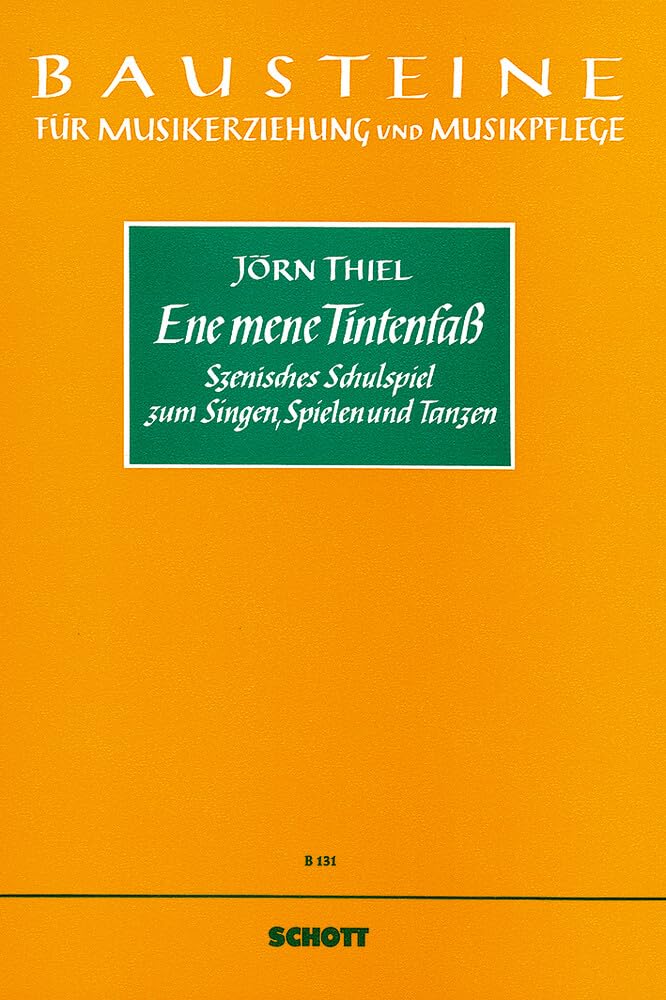 Ene mene Tintenfass: Szenisches Schulspiel für Kinder zum Singen, Spielen und Tanzen. Kinderchor (SMezA) mit 2 Sopran-Blockflöten, Stabspiele, ... (Bausteine - Werkreihe (Praxishilfe)) Drama