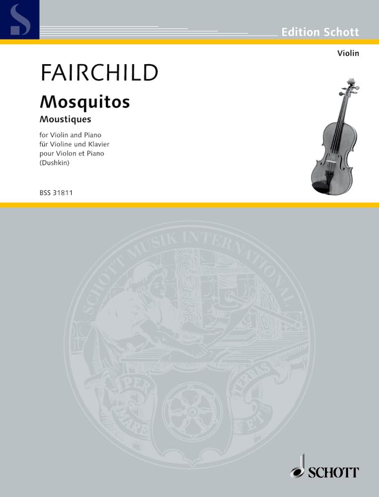 Mosquitos: Nr. 23. Violine und Klavier. (Dushkin Transkriptionen, Nr. 23) Sheet Music