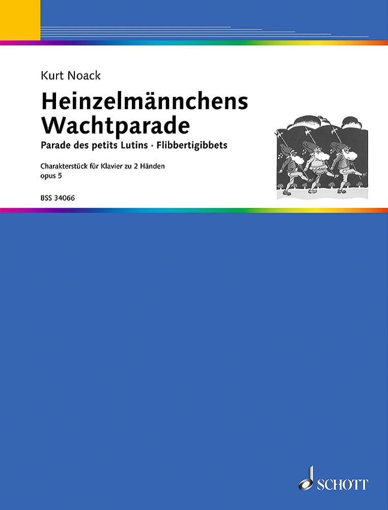 Heinzelmännchens Wachtparade: Charakterstück - Es-Dur. op. 5. Klavier. Sheet Music