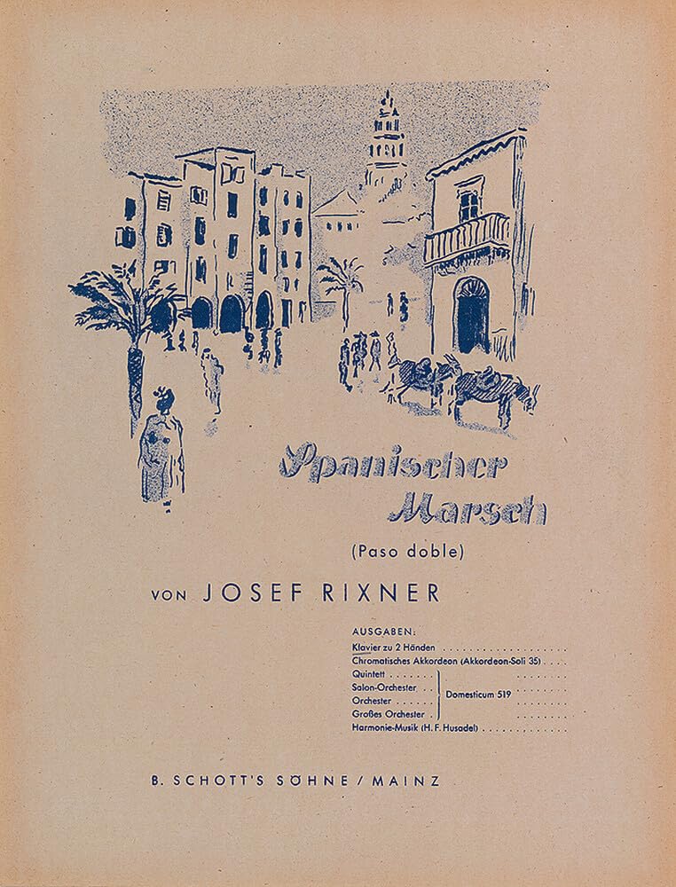 Spanischer Marsch: aus der Suite "Frohes Wochenend". Klavier. Sheet Music