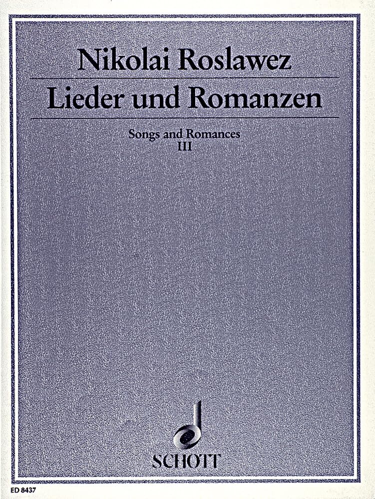 Lieder und Romanzen: Erstausgabe. Band 3. Singstimme und Klavier. Books