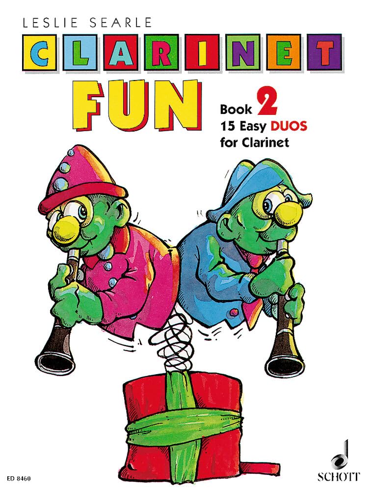 Clarinet Fun: 15 Easy Duos. Vol. 2. 2 Klarinetten. Spielpartitur. Sheet Music