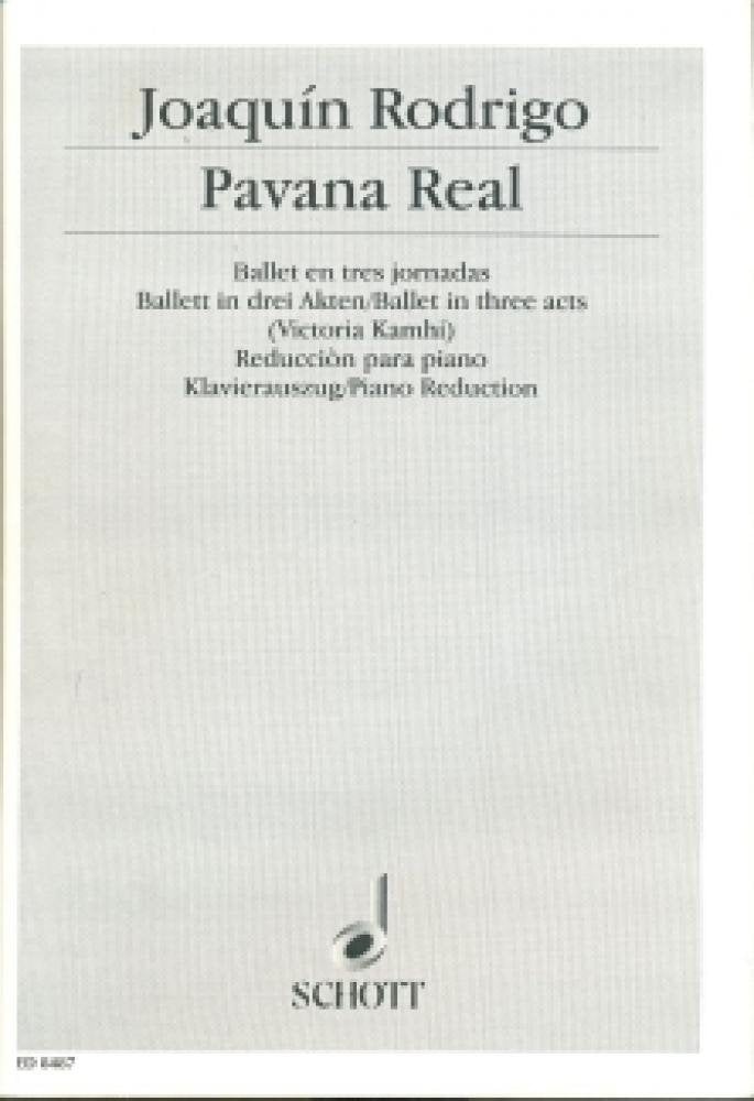 Pavana Real: Ballett in drei Akten von Victoria Kamhi. Klavierauszug. Film, Art & Culture