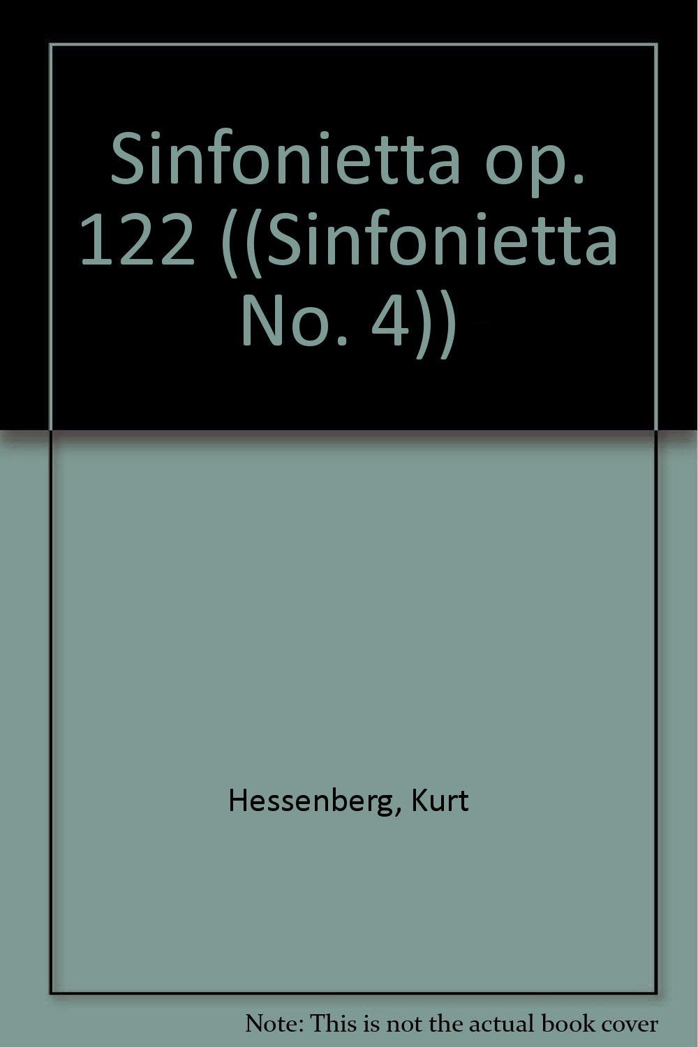 Sinfonietta: (Sinfonietta No. 4). op. 122. 9 brass instruments. Jeu de parties. Sheet Music