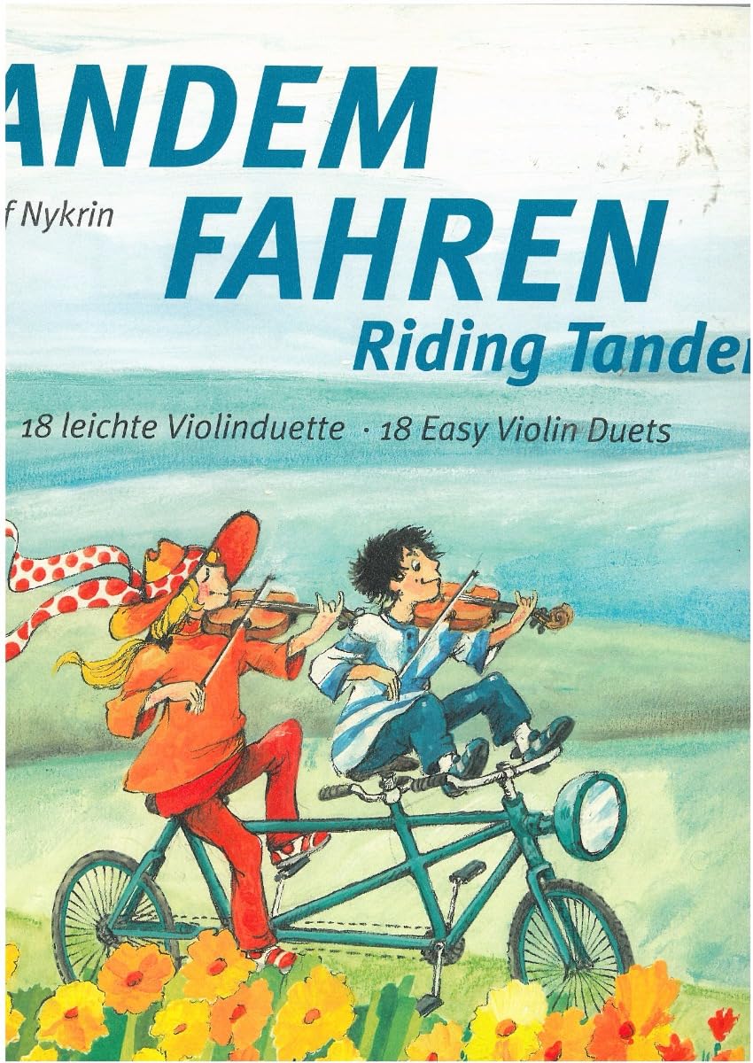 Tandem fahren: 18 leichte Violinduette. 2 Violinen. Spielpartitur. Sheet Music