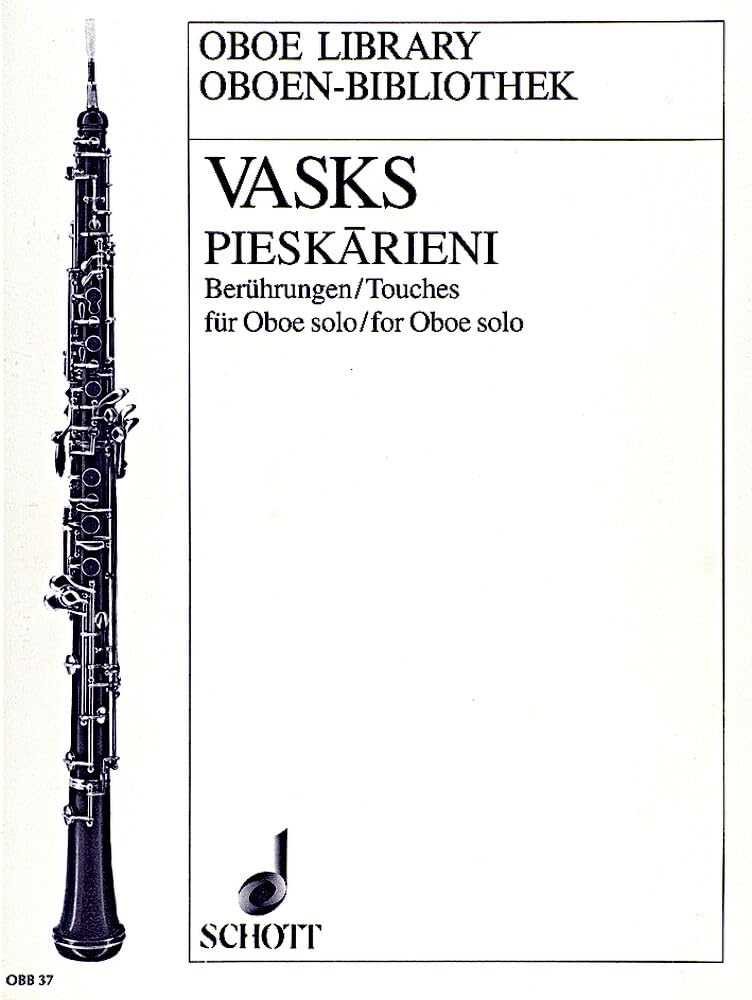 Pieskārieni: (Berührungen / Touches). Oboe solo. (Oboen Bibliothek) Arts & Music