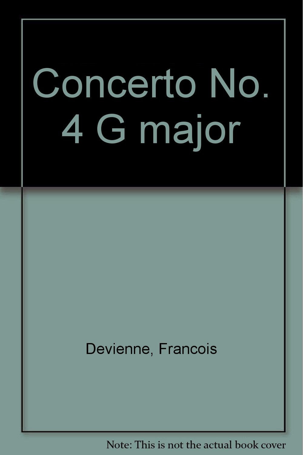 IV. Concerto G-Dur: Flöte und Orchester. Streicher-Ergänzungssatz. (Concertino) Sheet Music