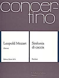 Sinfonia di caccia G-Dur: "Jagdsinfonie". Streichorchester und 4 Hörner. Partitur. (Concertino) Sheet Music