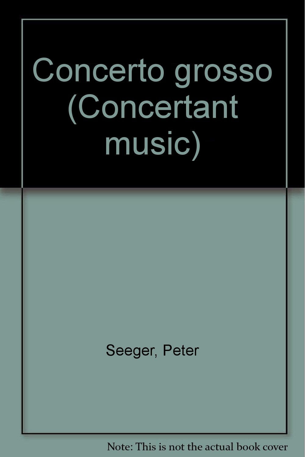 Concerto grosso: Concertant music. Wind band. book
