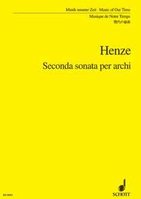 Seconda sonata per archi: Streichorchester. Studienpartitur. (Musik unserer Zeit) Sheet Music