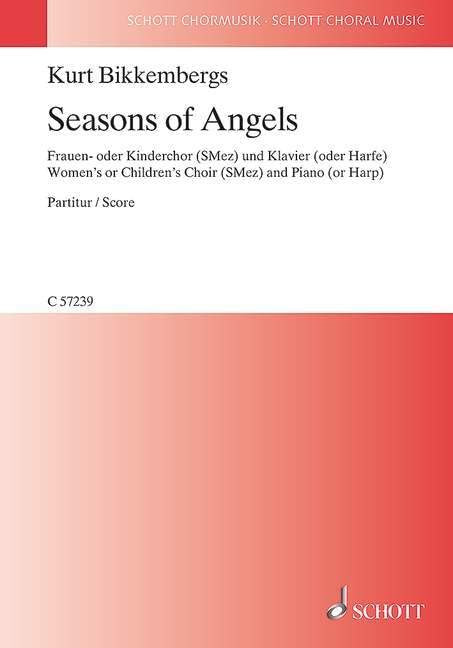 Seasons of Angels: an Evening Song. female choir (SMez) and piano (or harp). Partition de chœur. Arts & Music