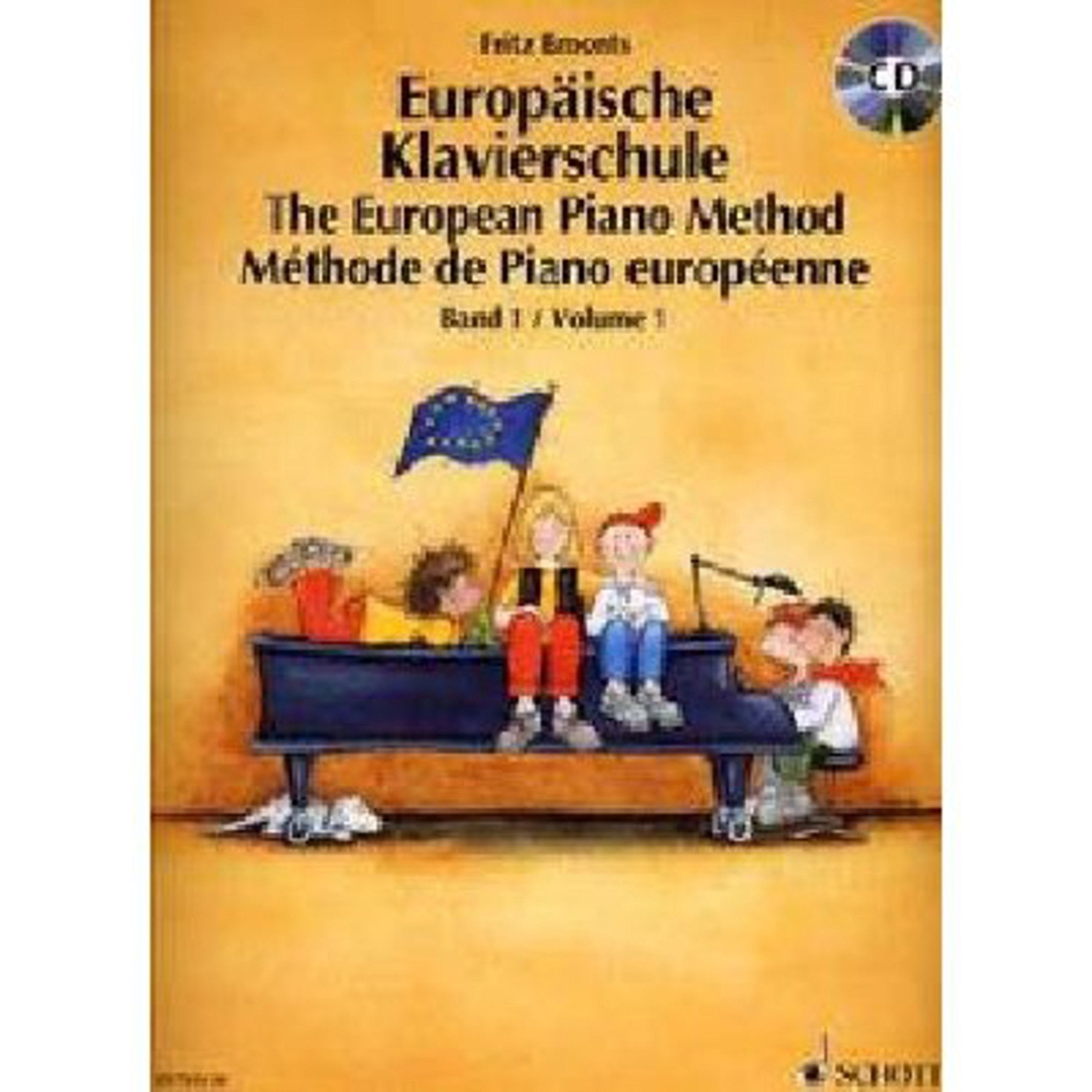 Europäische Klavierschule: Band 1. Klavier. Ausgabe mit CD. Education & Training