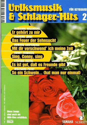 Volksmusik & Schlager-Hits 2: Band 2. Keyboard. (Music Factory) Sheet Music
