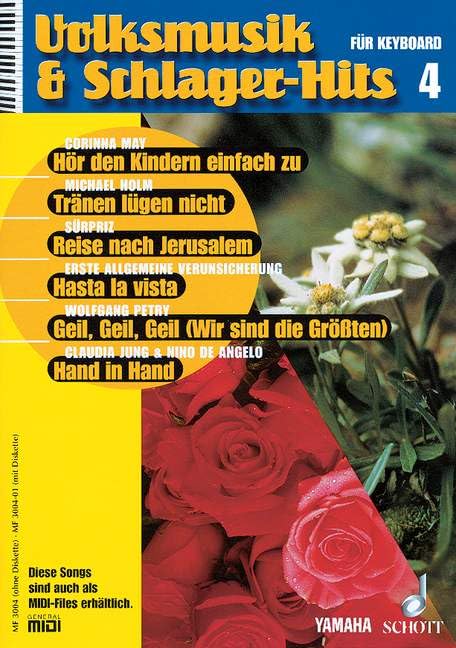 Volksmusik & Schlager-Hits 4: Band 4. Keyboard. (Music Factory) Arts & Music