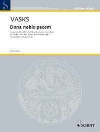 Product Image: Dona nobis pacem: mixed choir (SATB) and string orchestra or organ. Partition de chœur.