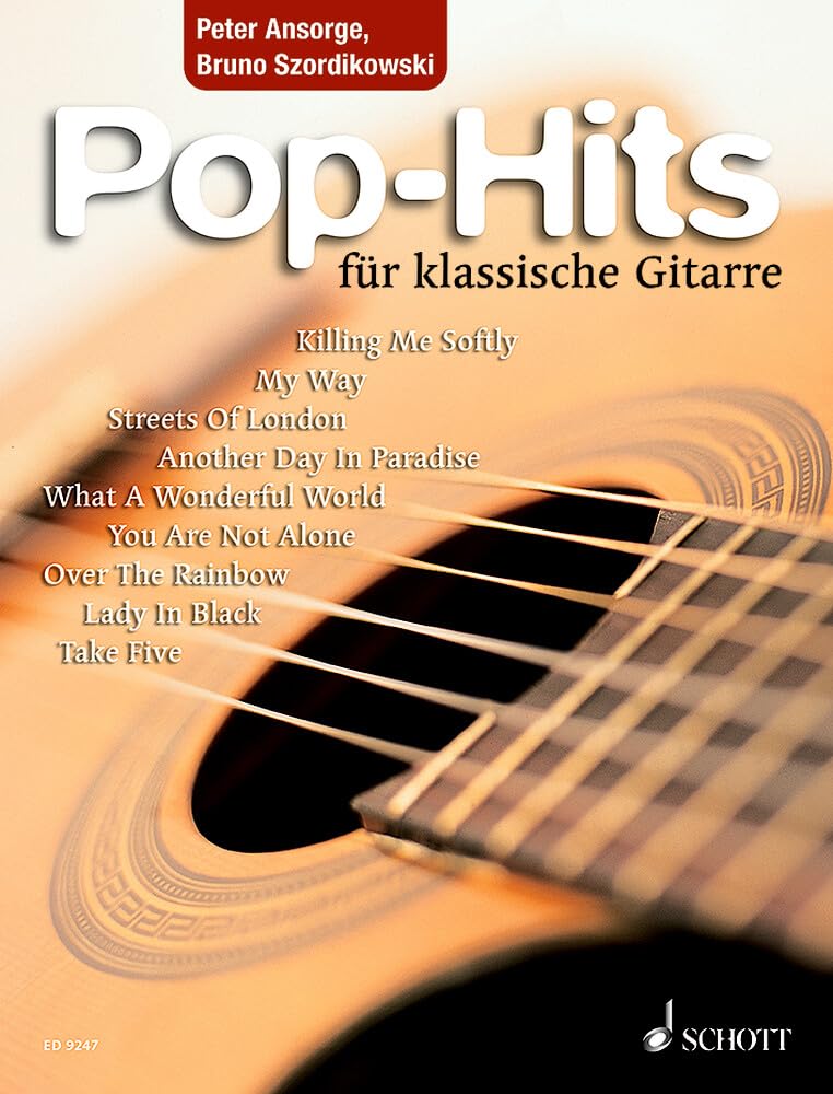 Pop-Hits für klassische Gitarre Art & Literature