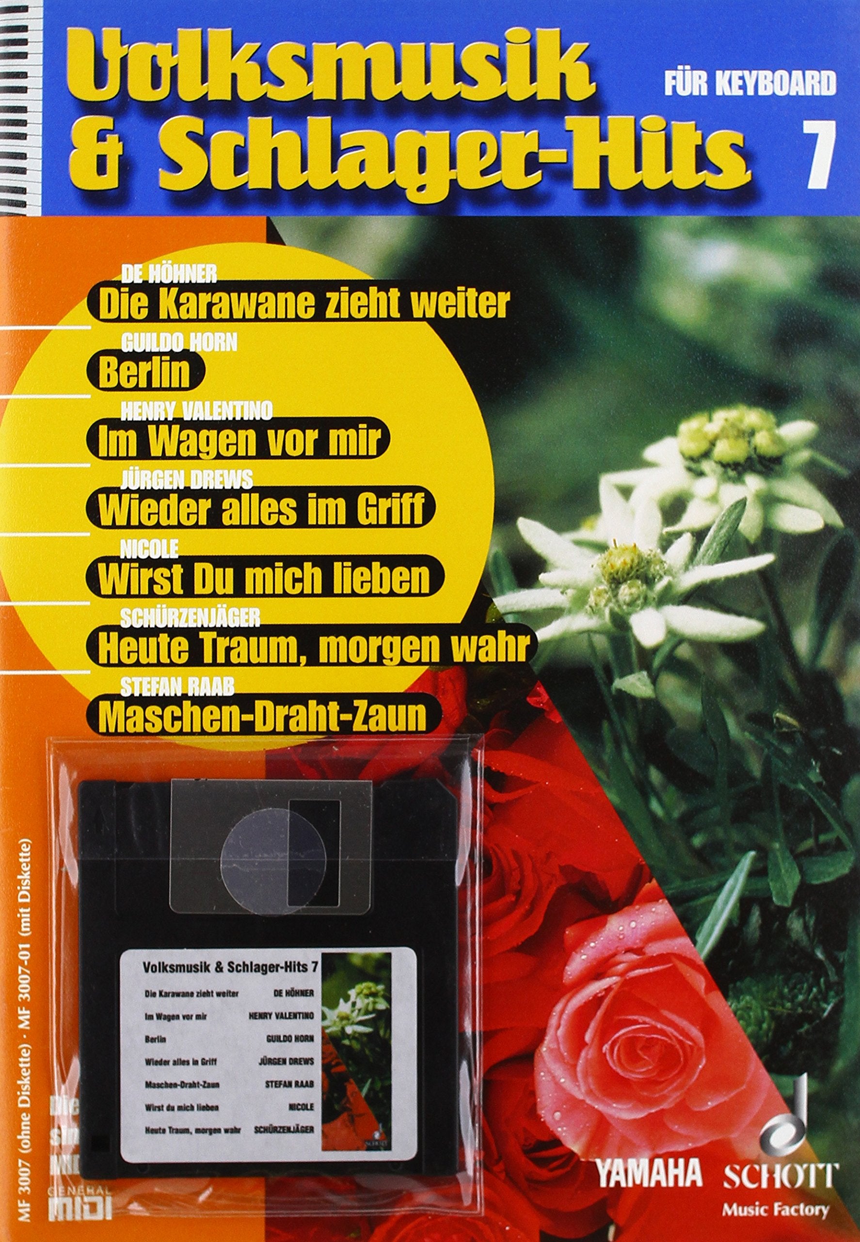 Volksmusik & Schlager-Hits 7: Band 7. Keyboard. (Music Factory) Sheet Music