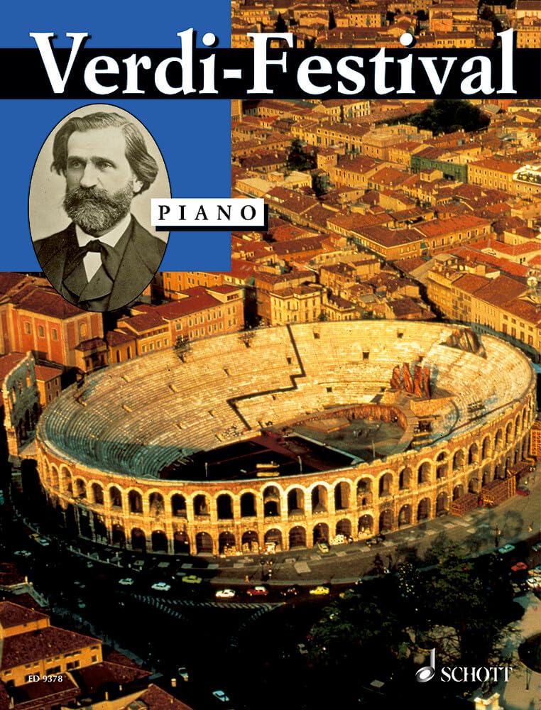 Verdi-Festival: Die beliebtesten Melodien von G. Verdi - leicht gesetzt. Klavier. Sheet Music