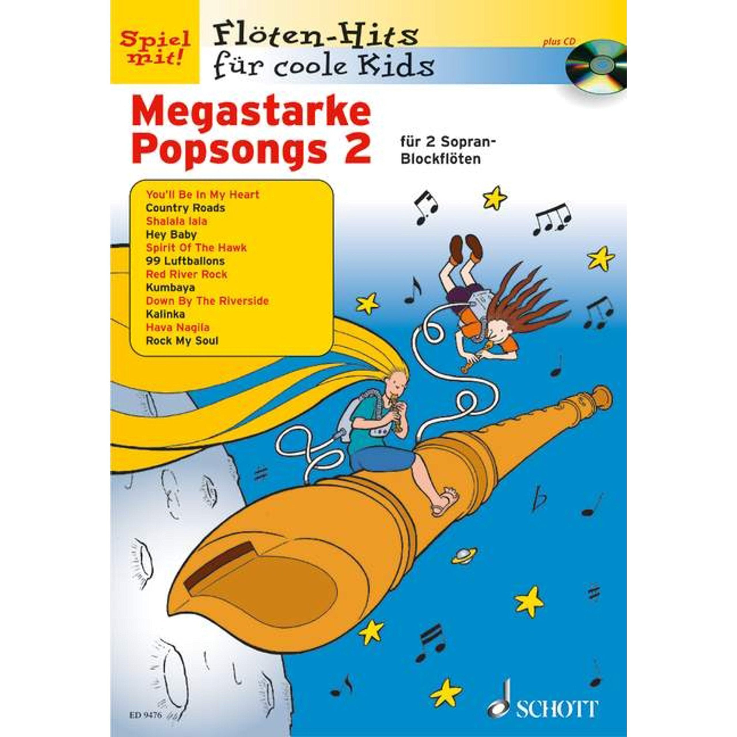 Megastarke Popsongs book