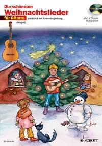 Schönsten Weihnachtslieder sehr leicht bearbeitet für 1-2 Gitarren - Ausgabe mit CD Sheet Music
