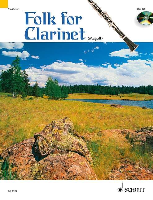 Folk for Clarinet: 1-2 Klarinetten. Ausgabe mit CD. Pop culture