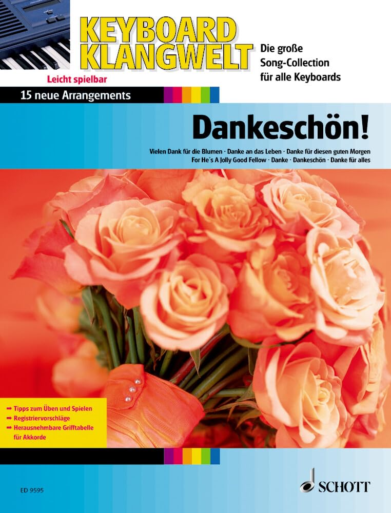 Dankeschön!: Keyboard. (Keyboard Klangwelt: Die Supersound-Serie für portable Tasteninstrumente) Sheet Music